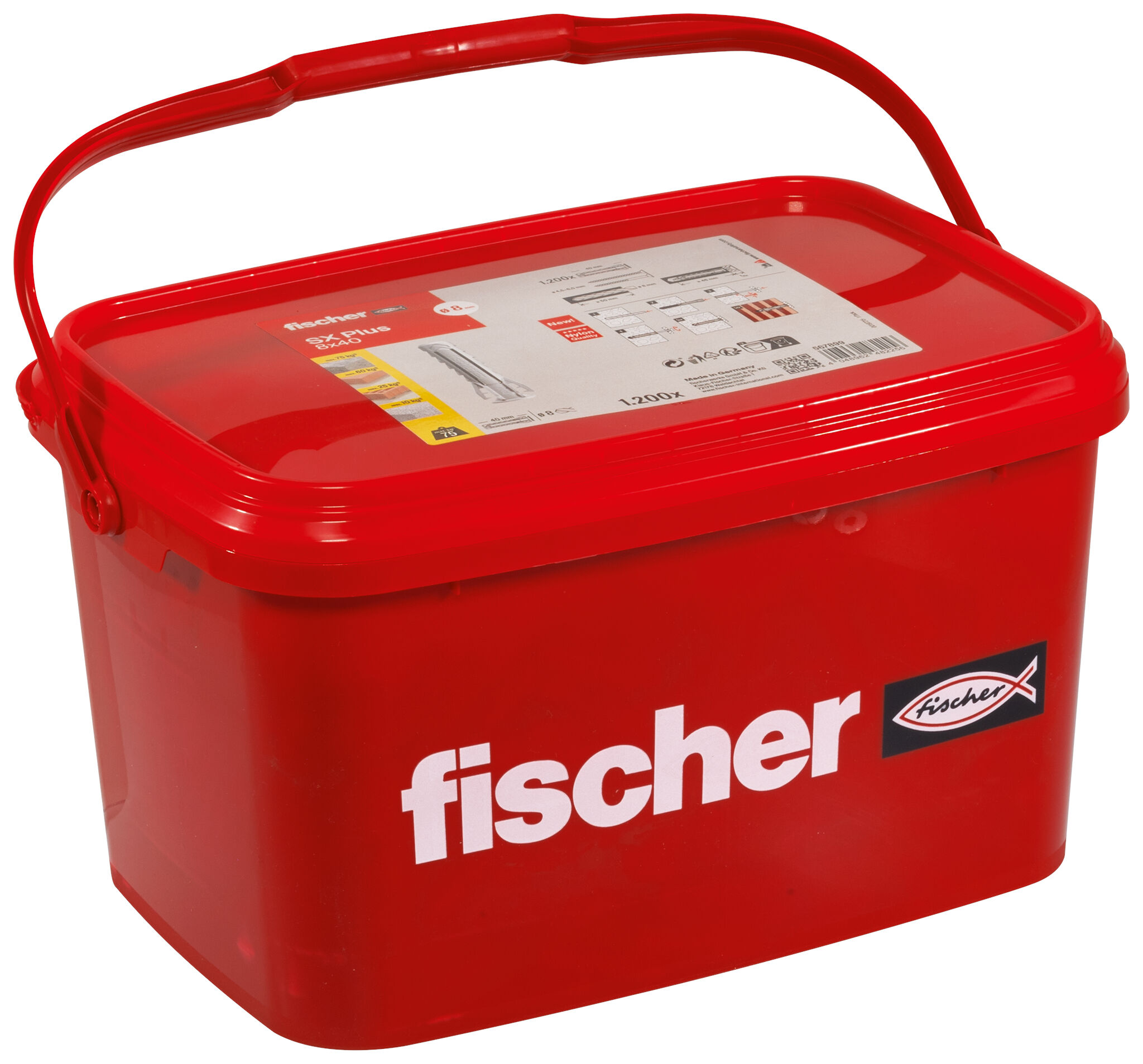 fischer Expansion plug SX Plus 8 x 40 in bucket